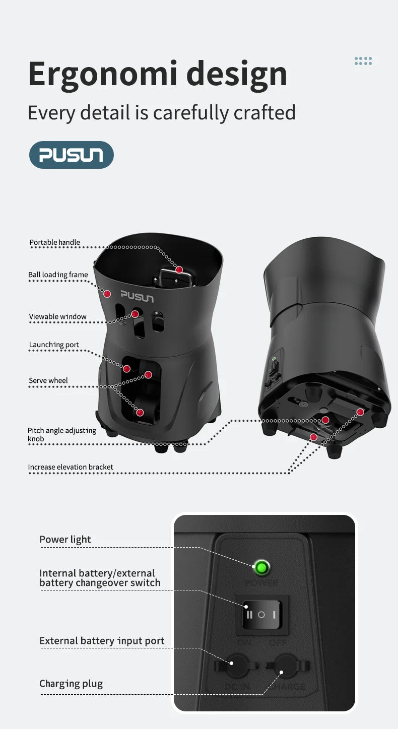 ELITE Series Smart Training Ball Machine