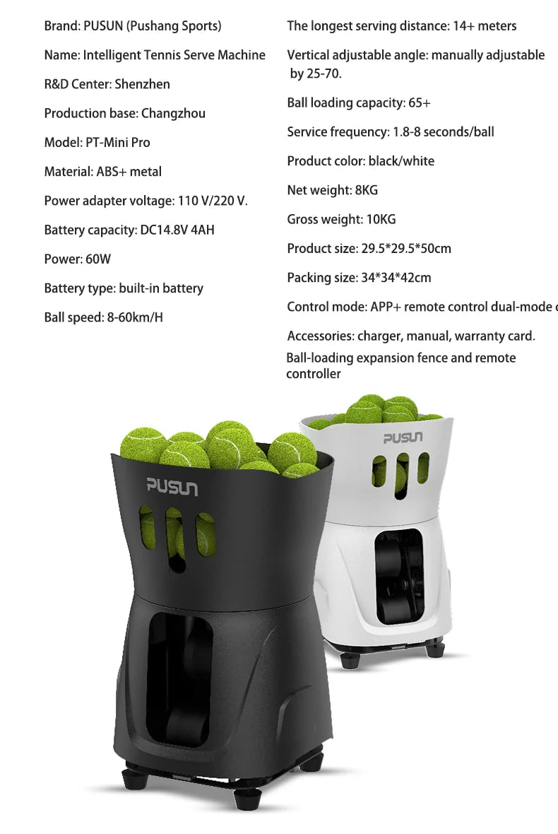 ELITE Series Smart Training Ball Machine