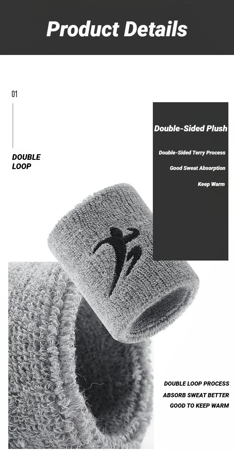 Essential Cotton Sweat Wristband