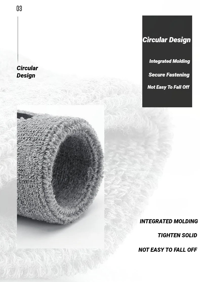 Essential Cotton Sweat Wristband