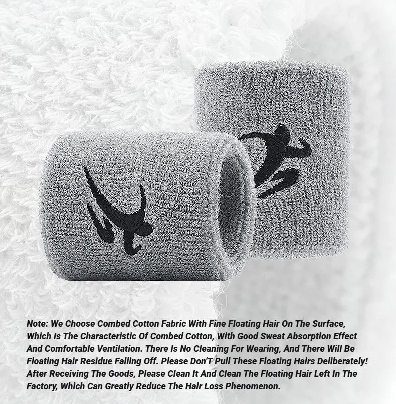 Essential Cotton Sweat Wristband