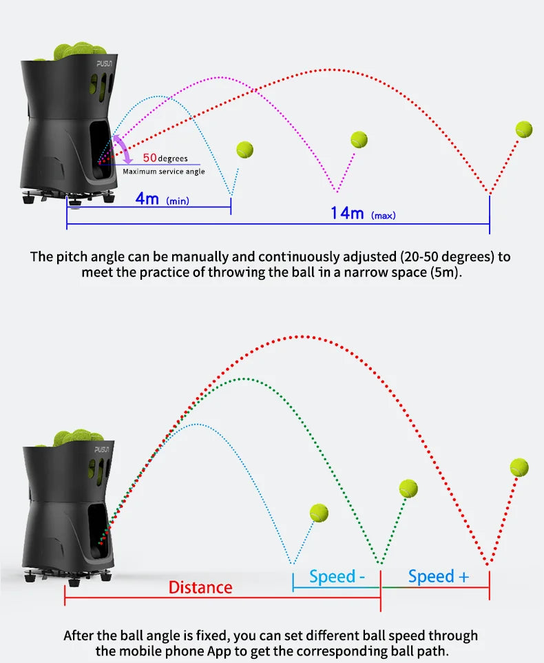 ELITE Series Smart Training Ball Machine