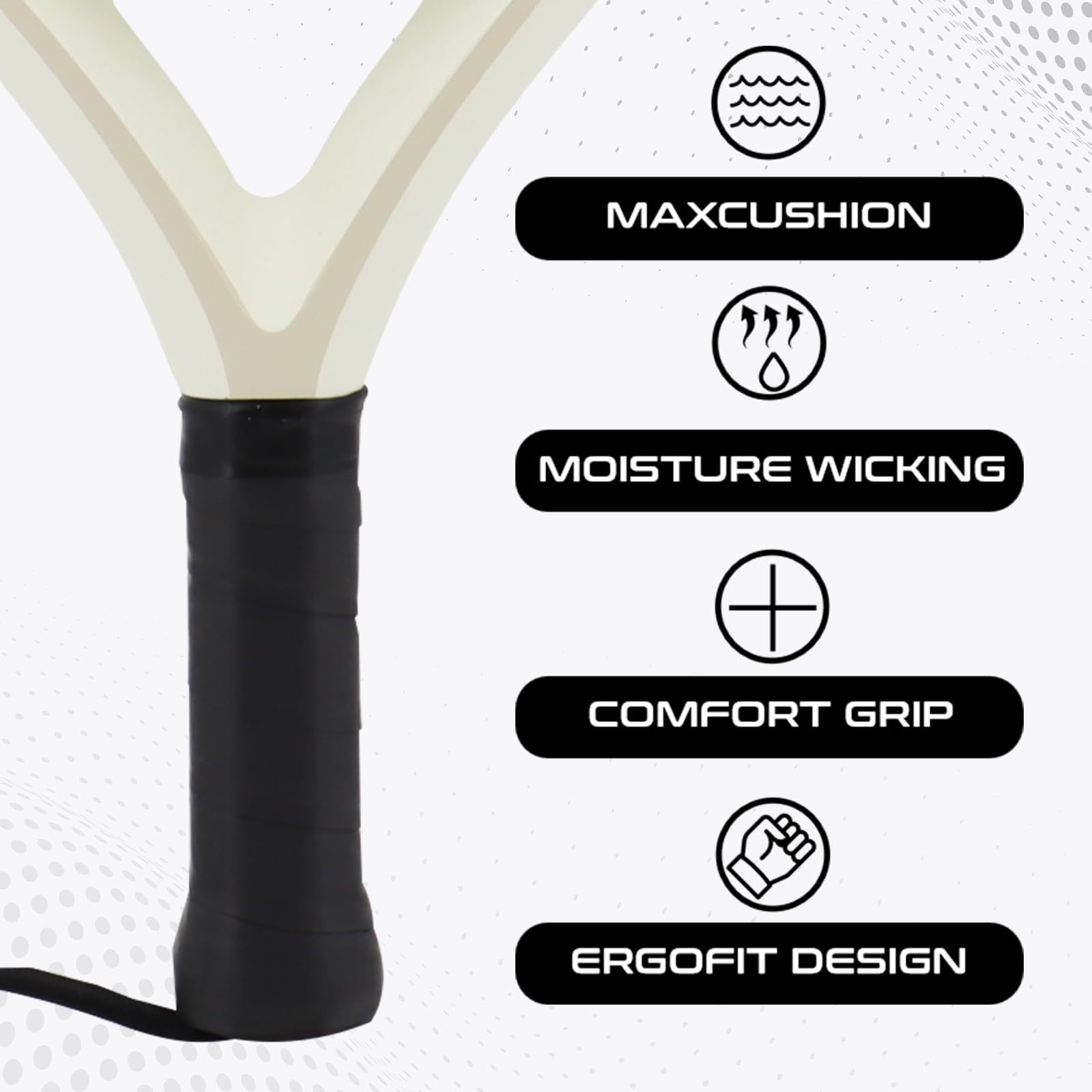 PRO Series Carbon Control Padel Racket
